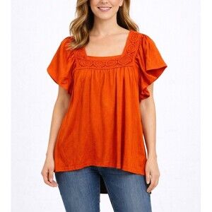 Women’s Old Navy Square Neck Flowy Blouse Size S